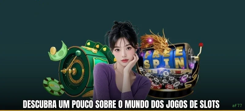 Imagem promocional da af77 mostrando a plataforma e suas vantagens